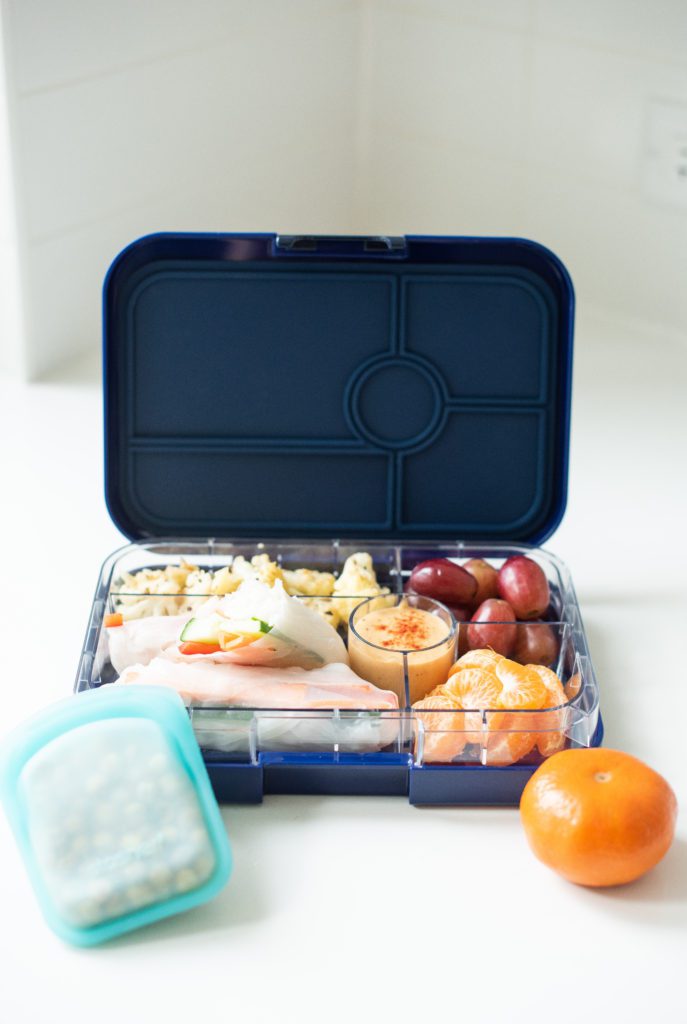 Back To School Yumbox Lunch Karlene Karst Rice Paper Salad Rolls