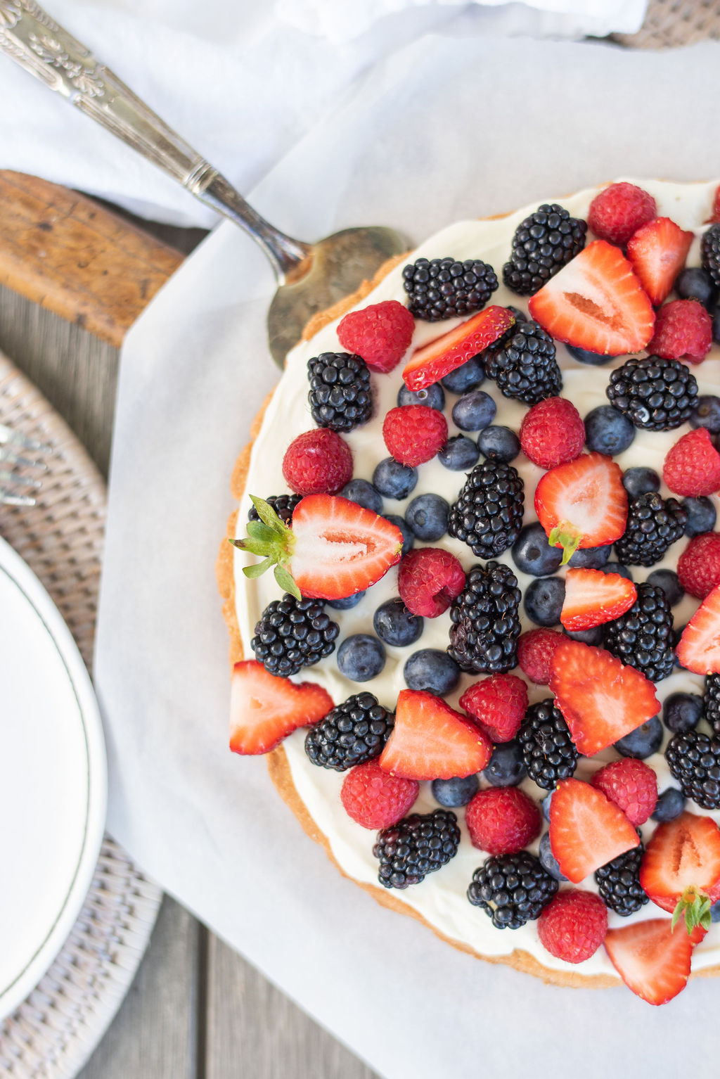 Summer Fruit Pizza - Karlene Karst