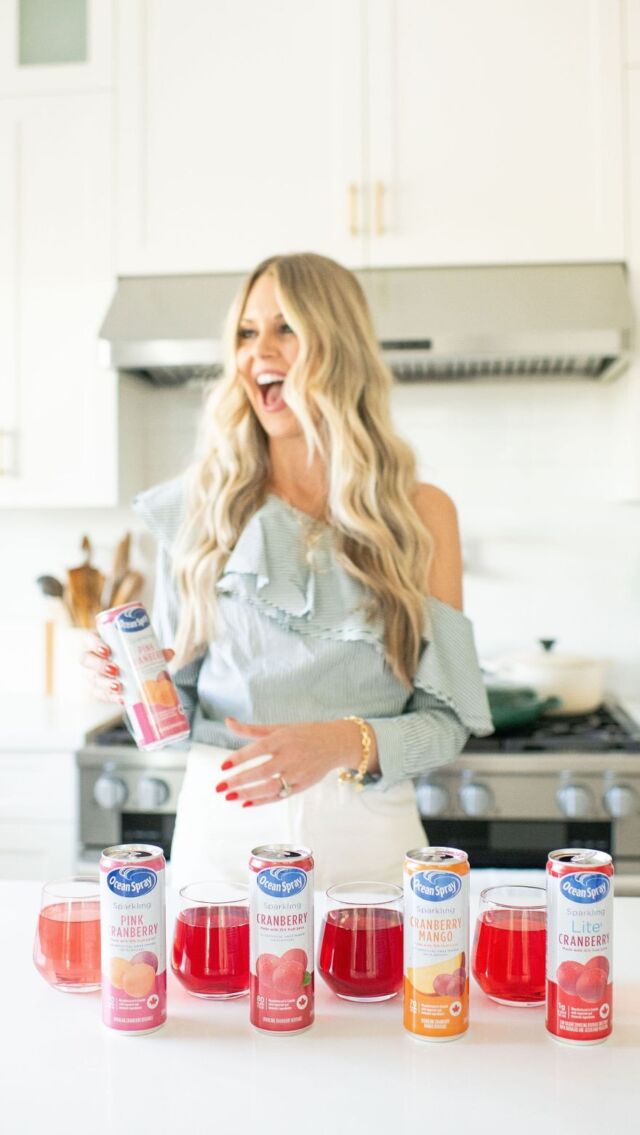After 16 years of motherhood, I’ve grown to appreciate the little moments of time and the women in my life who fill my cup with love and sparkle. 💕 To celebrate these amazing women I’m blending up a delightful cocktail, Sparkling Strawberry Rose Bliss featuring Ocean Spray’s new sparkling juice Pink Cranberry. Simply blend frozen strawberries, your desired amount of rose champagne and a can of Pink Cranberry. Pour into your favorite glass and garnish with a sprig of mint. Hug and toast the special women in your life who add that extra sparkle.

You can also try this recipe with any of Ocean Spray’s four delicious sparkling flavours: Cranberry, Pink Cranberry, Cranberry Mango and Lite!

#OceanSpraySparkling #OceanSprayMothersDay #MomsSparklingMoment #OceanSpray
#OceanSprayPartner @OceanSprayCanada